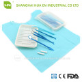 Alta calidad Dental descartable examen 4 kits